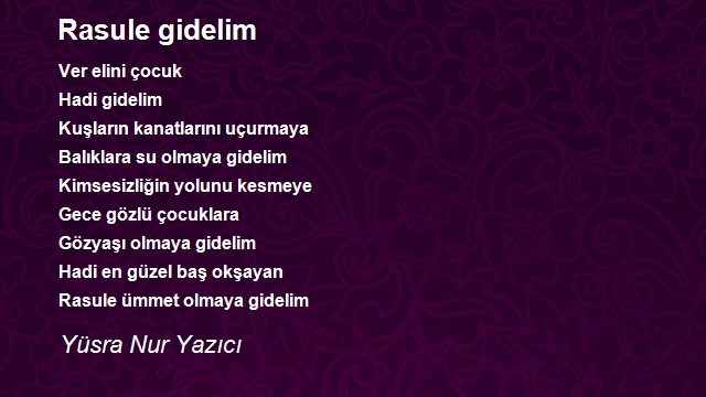 Yüsra Nur Yazıcı