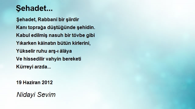 Nidayi Sevim