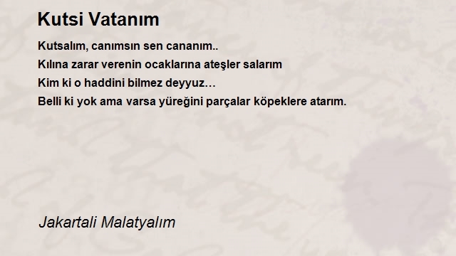 Jakartali Malatyalım