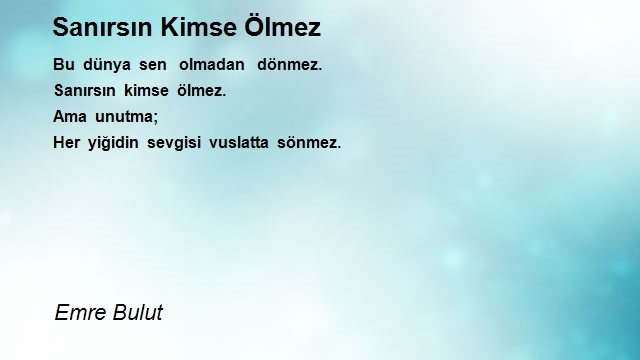 Emre Bulut