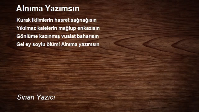 Sinan Yazıcı