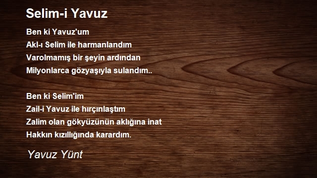 Yavuz Yünt