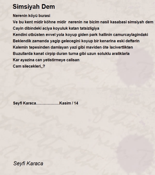 Seyfi Karaca