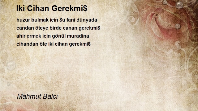 Mahmut Balci