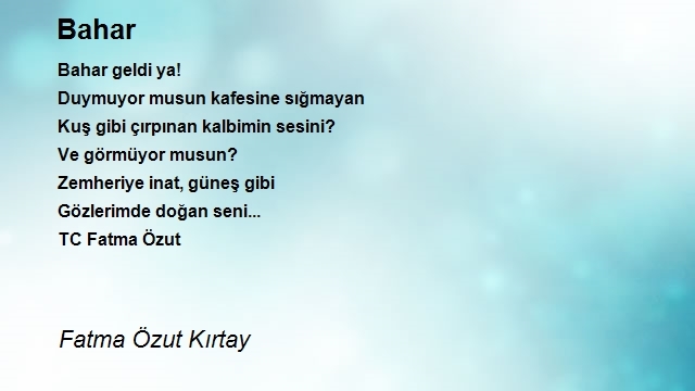 Fatma Özut Kırtay