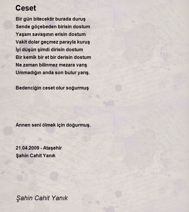 Şahin Cahit Yanık