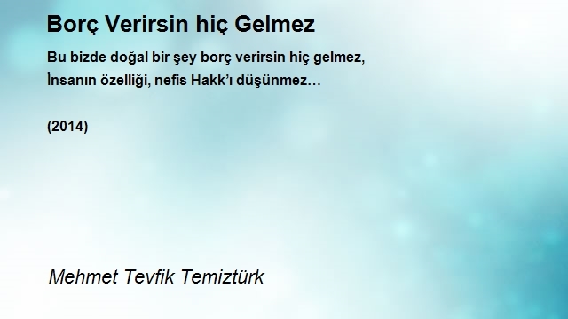 Mehmet Tevfik Temiztürk