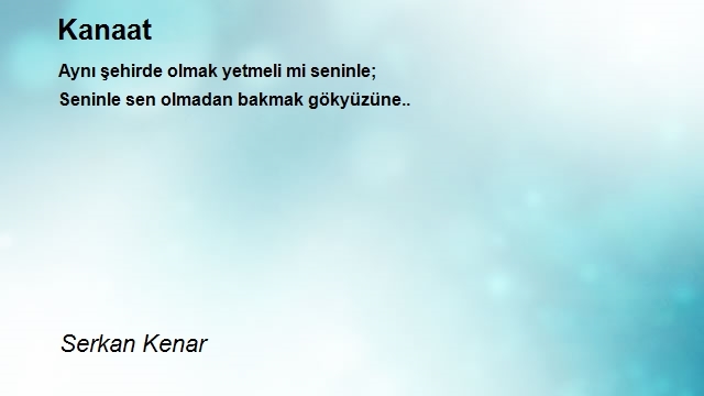 Serkan Kenar