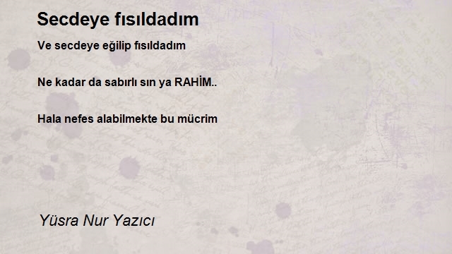 Yüsra Nur Yazıcı