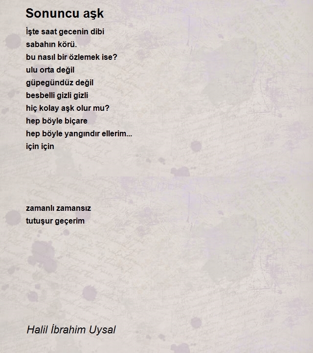 Halil İbrahim Uysal