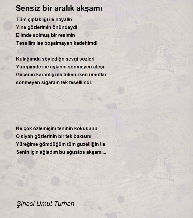 Şinasi Umut Turhan