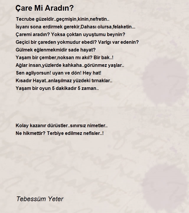 Tebessüm Yeter