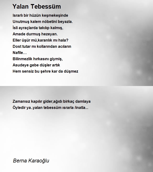 Berna Karaoğlu 