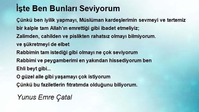 Yunus Emre Çatal