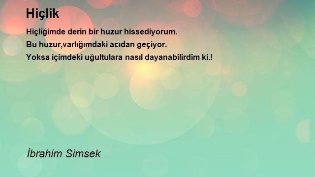 İbrahim Simsek