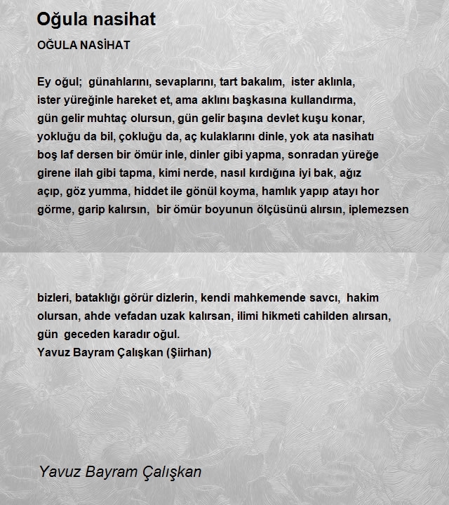 Yavuz Bayram Çalışkan