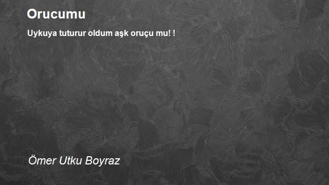 Ömer Utku Boyraz