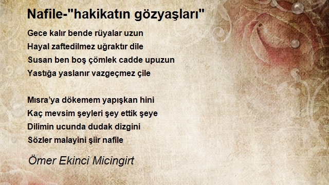 Ömer Ekinci Micingirt