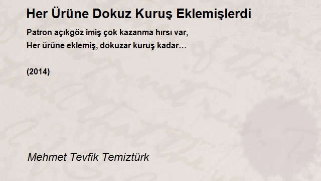 Mehmet Tevfik Temiztürk