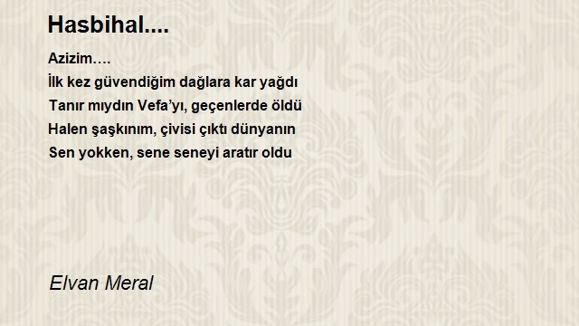 Elvan Meral