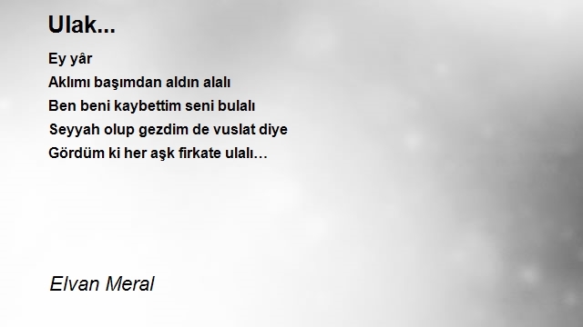 Elvan Meral