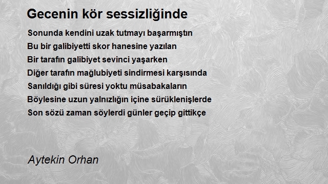 Aytekin Orhan