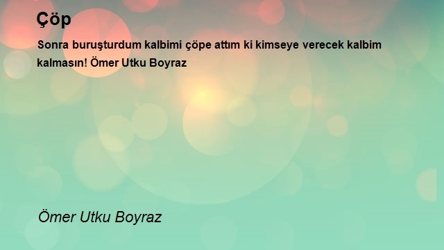 Ömer Utku Boyraz