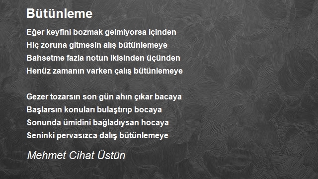 Mehmet Cihat Üstün