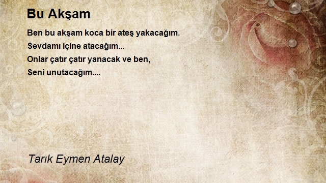 Tarık Eymen Atalay