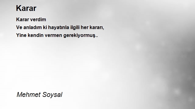 Mehmet Soysal