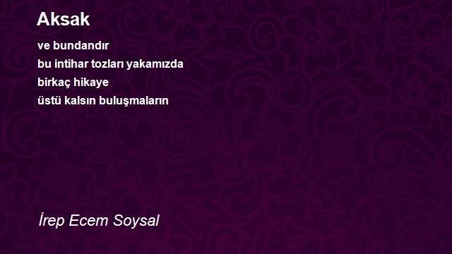 İrep Ecem Soysal