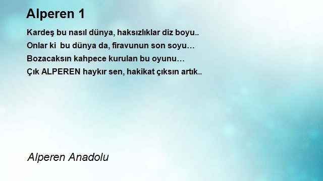 Alperen Anadolu