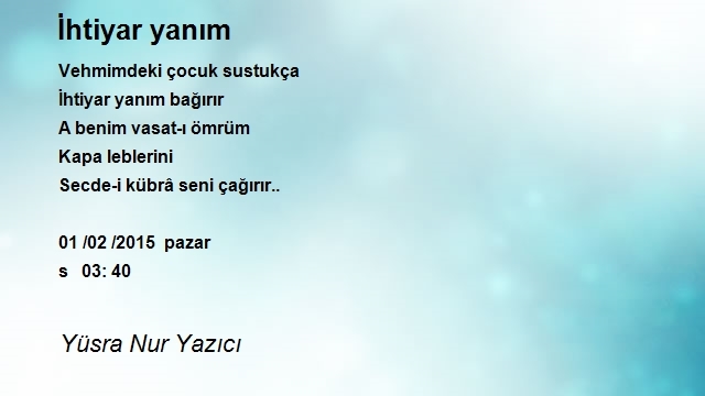 Yüsra Nur Yazıcı