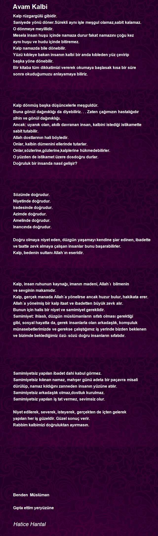 Hatice Hantal