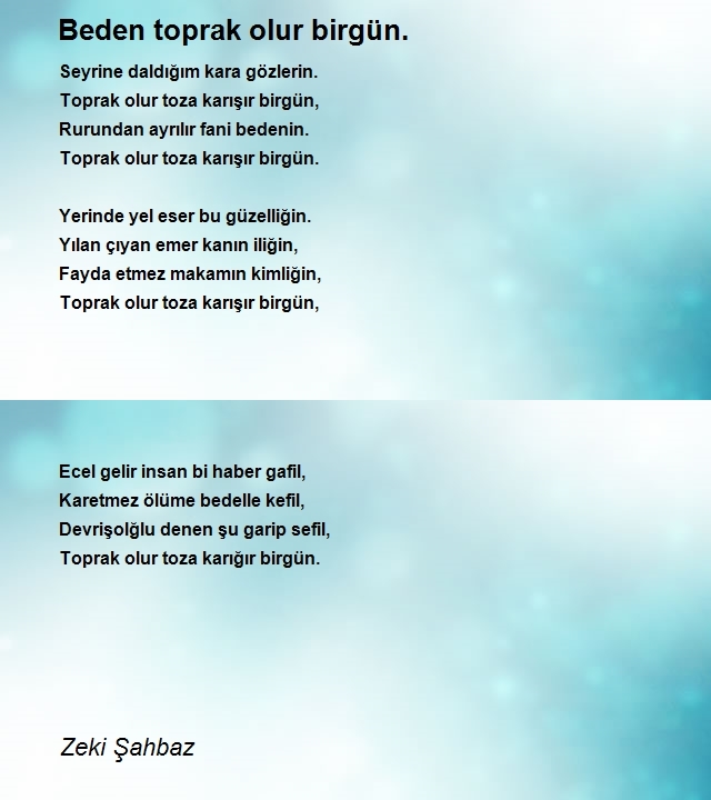 Zeki Şahbaz