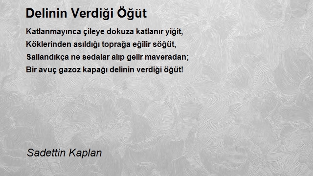 Sadettin Kaplan