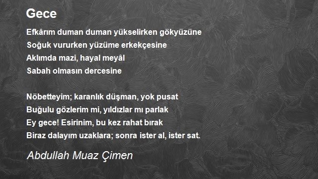 Abdullah Muaz Çimen