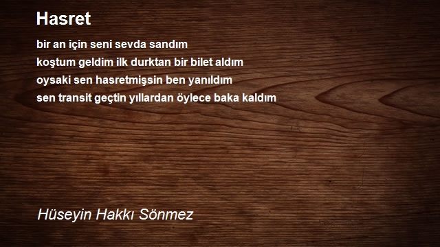 Hüseyin Hakkı Sönmez