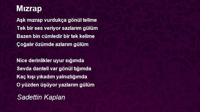 Sadettin Kaplan