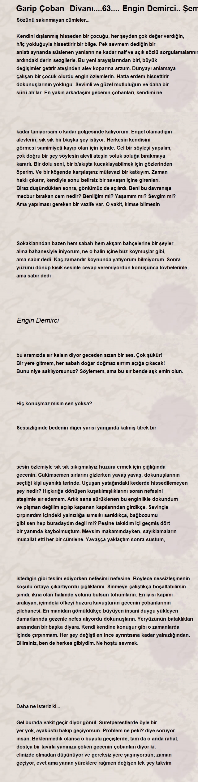 Engin Demirci