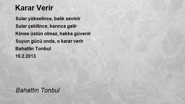 Bahattin Tonbul