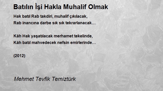 Mehmet Tevfik Temiztürk