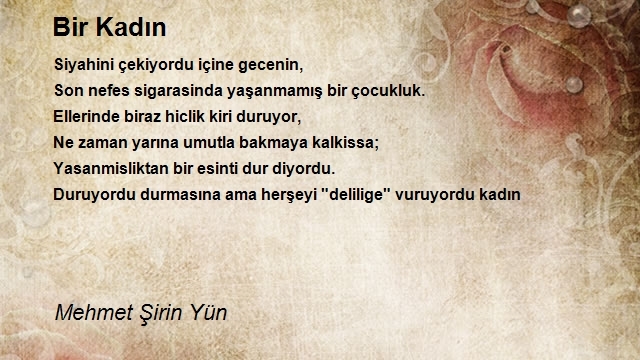 Mehmet Şirin Yün