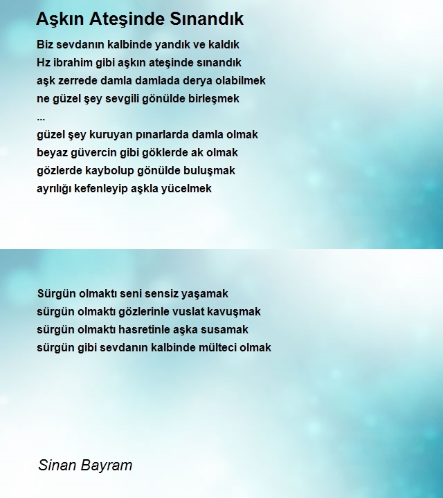 Sinan Bayram