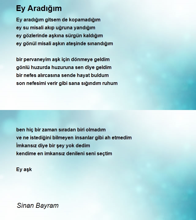 Sinan Bayram