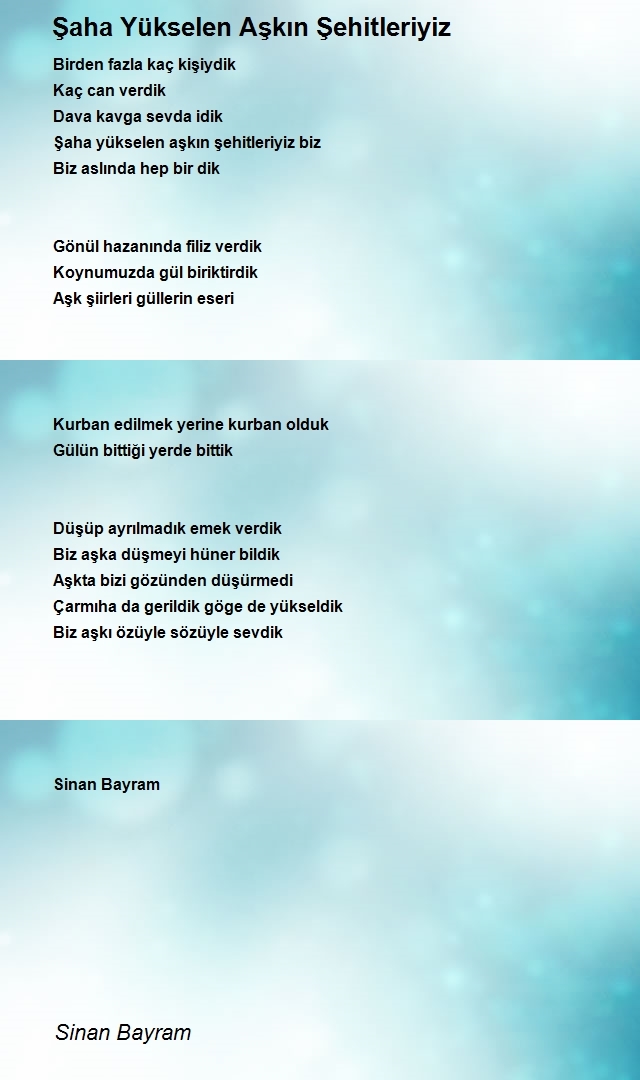 Sinan Bayram