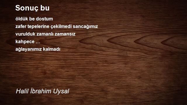 Halil İbrahim Uysal