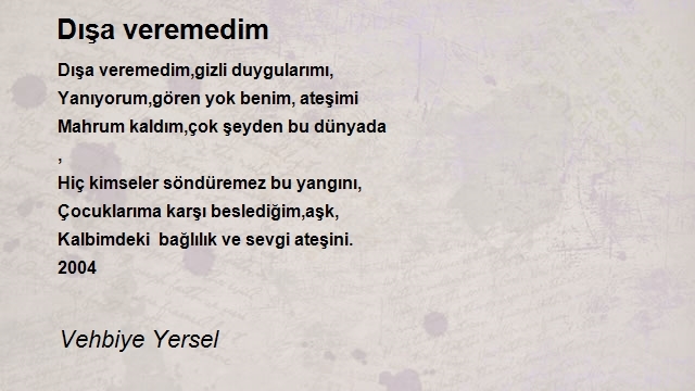 Vehbiye Yersel