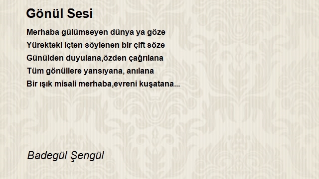 Badegül Şengül