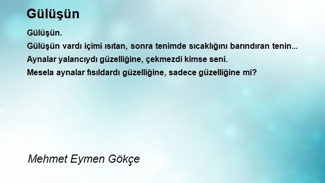 Mehmet Eymen Gökçe